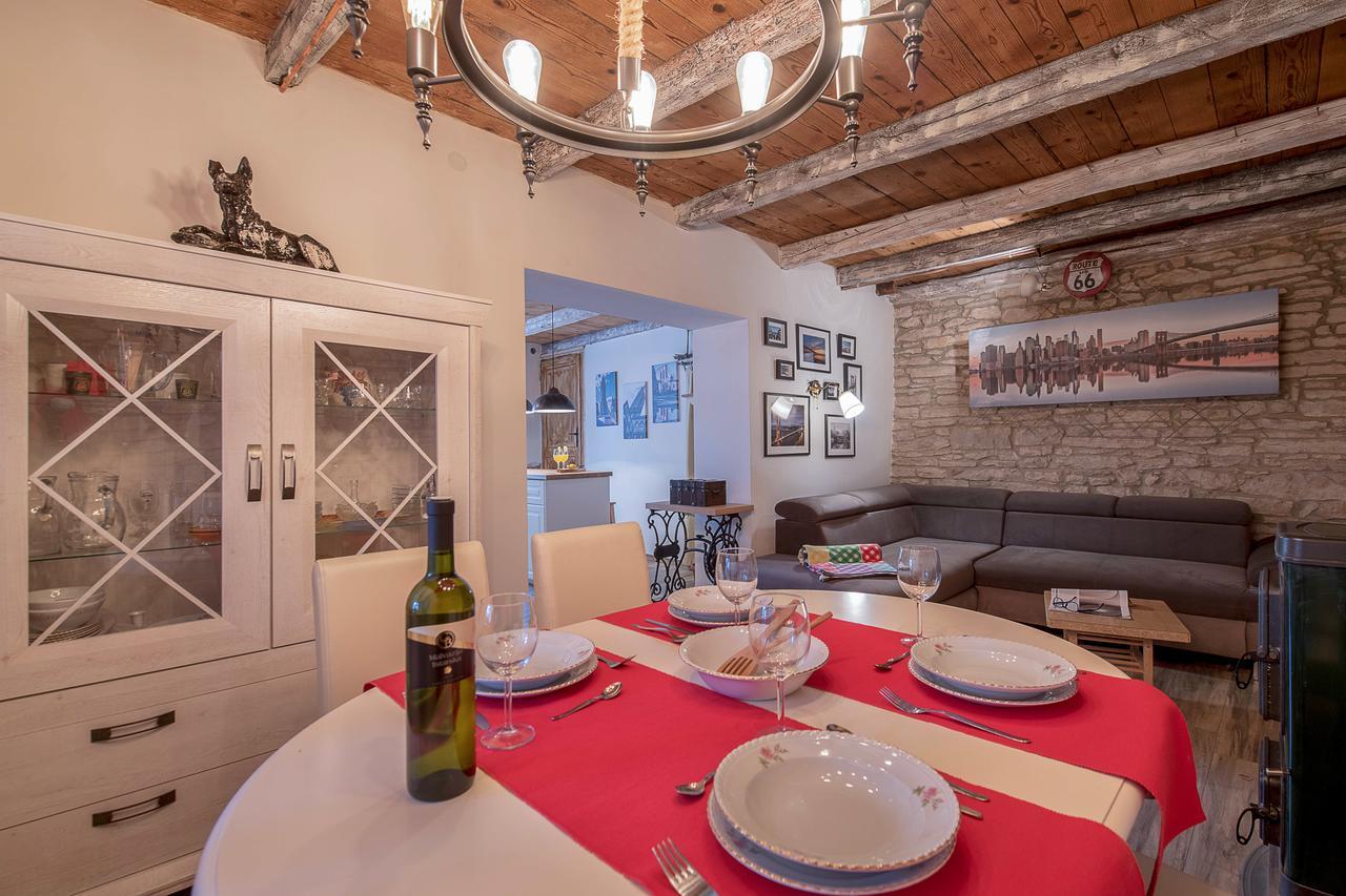Rustic Istrian House Varesco กรินิตซา ภายนอก รูปภาพ